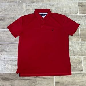 Náutica polo shirt in red size large